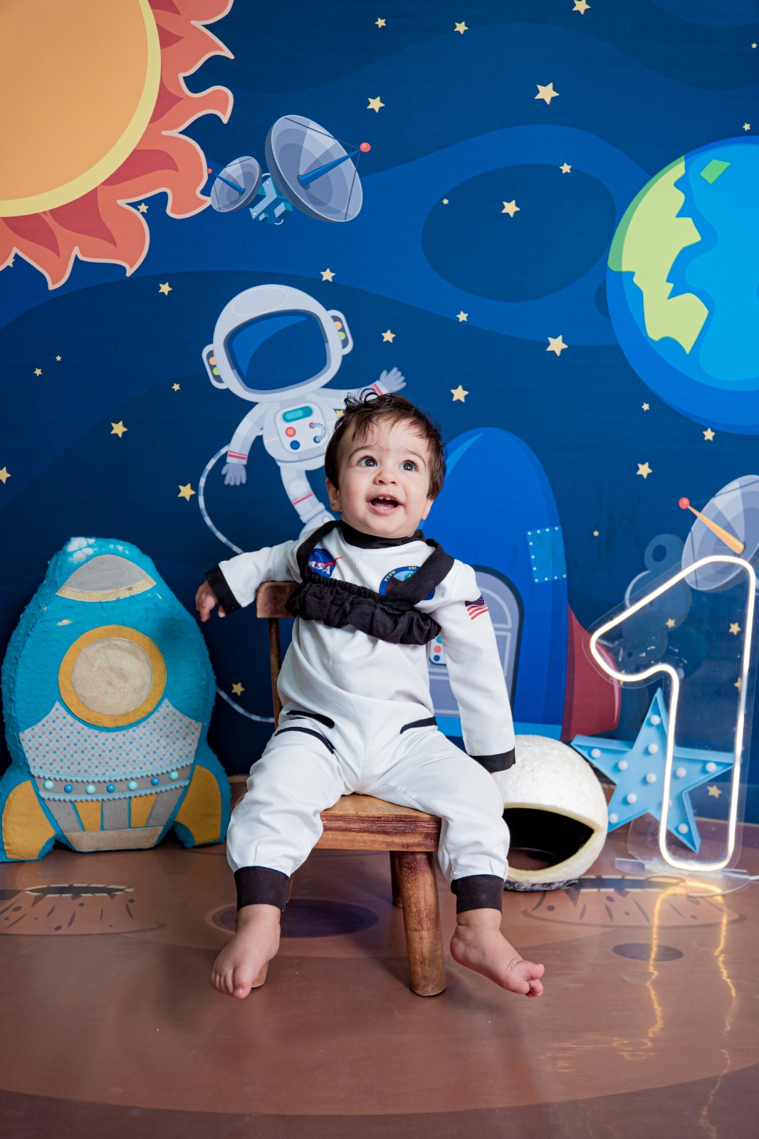 Marvin na cadeirinha